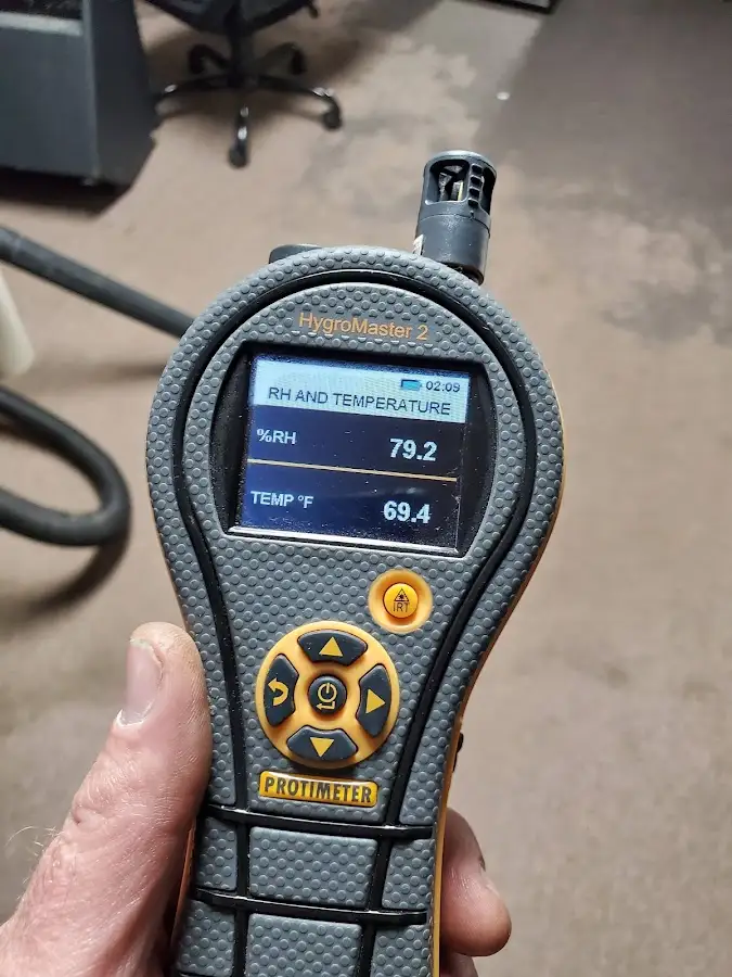 Moisture meter humidity assessment for Fire & Smoke Damage Restoration in Edwardsville